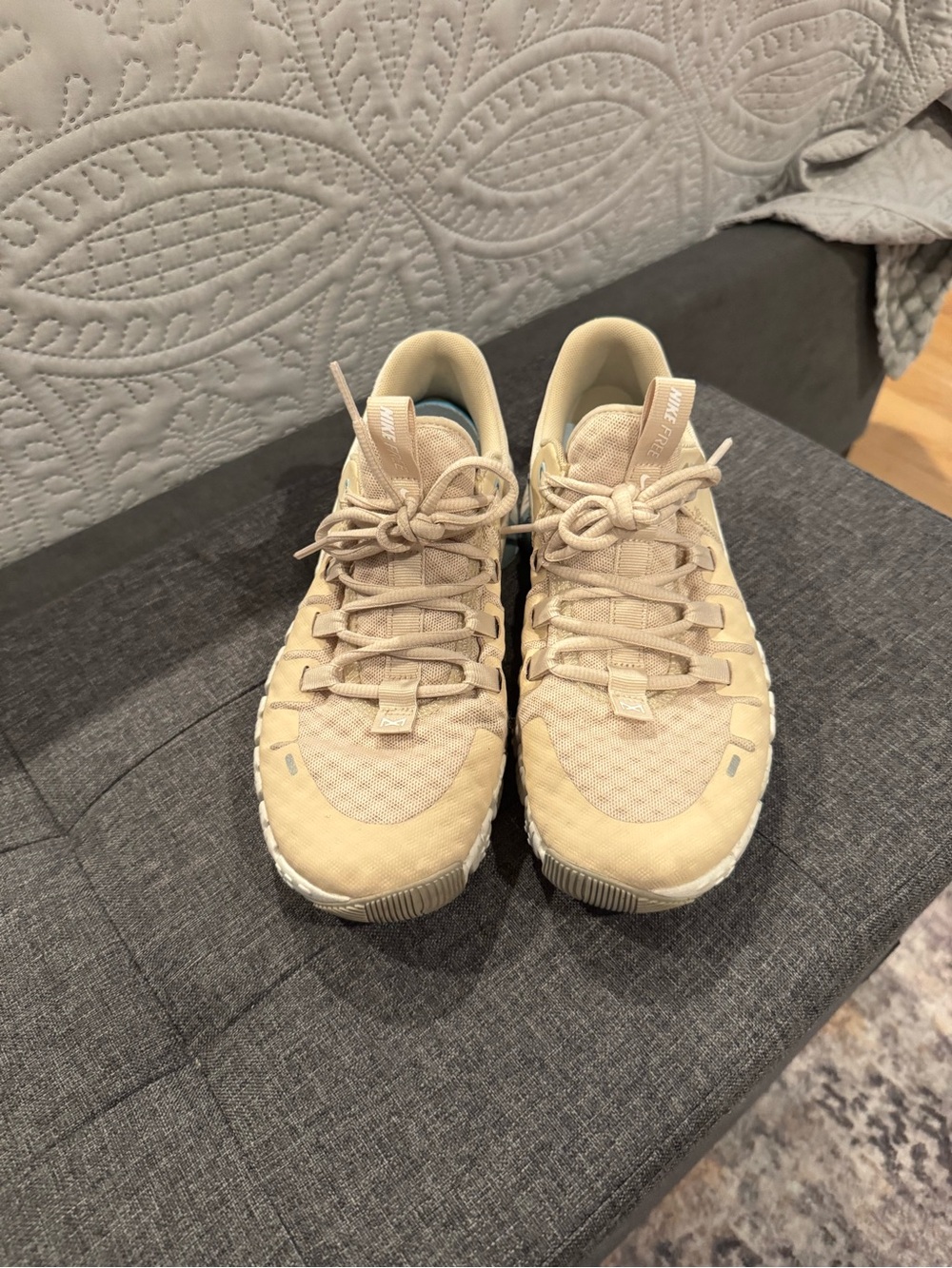 Nike Beige/Tan Women's Athletic Sneakers